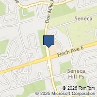 Map Toronto, ON M2H3N3, Canada