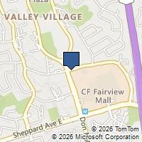 Map Toronto, ON M2J2Z1, Canada