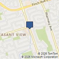 Map Toronto, ON M2J4A8, Canada