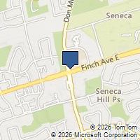 Map Toronto, ON M2J4Y6, Canada