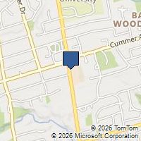 Map Toronto, ON M2K1G4, Canada