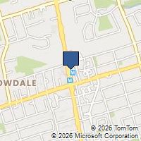 Map Toronto, ON M2M3T2, Canada