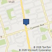 Map Toronto, ON M2M3V7, Canada