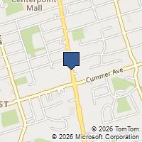Map Toronto, ON M2M3V9, Canada