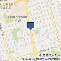 Map Toronto, ON M2M3W7, Canada