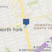 Map Toronto, ON M2N5M5, Canada