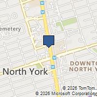 Map Toronto, ON M2N5N2, Canada