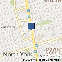 Map Toronto, ON M2N5N5, Canada