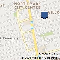 Map Toronto, ON M2N5N6, Canada