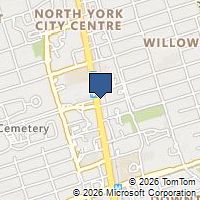 Map Toronto, ON M2N5P2, Canada