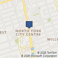 Map Toronto, ON M2N5R3, Canada