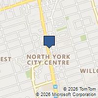 Map Toronto, ON M2N5R4, Canada