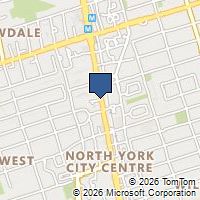 Map Toronto, ON M2N5R8, Canada