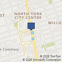 Map Toronto, ON M2N6L8, Canada