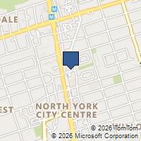 Map Toronto, ON M2N7L4, Canada