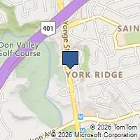 Map Toronto, ON M2P2A9, Canada