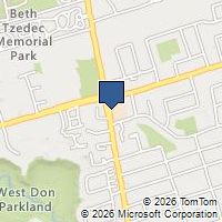 Map Toronto, ON M2R1X8, Canada