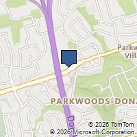 Map Toronto, ON M3A1X8, Canada