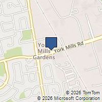 Map Toronto, ON M3B1X8, Canada