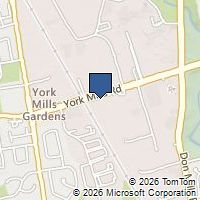 Map Toronto, ON M3B1Y2, Canada