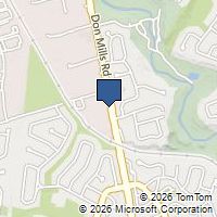 Map Toronto, ON M3B2W6, Canada