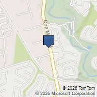 Map Toronto, ON M3B3N7, Canada