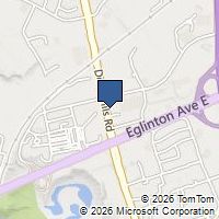 Map Toronto, ON M3C1V4, Canada