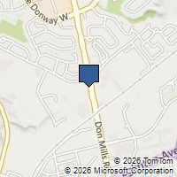 Map Toronto, ON M3C1V6, Canada