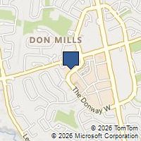 Map Toronto, ON M3C2G3, Canada