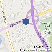 Map Toronto, ON M3C3E5, Canada