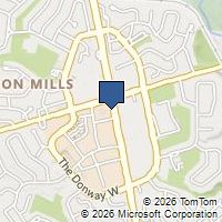 Map Toronto, ON M3C3R6, Canada