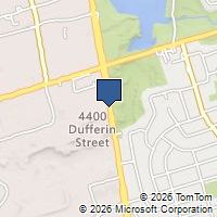 Map Toronto, ON M3H5X2, Canada