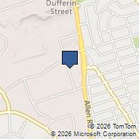 Map Toronto, ON M3J0G9, Canada