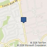 Map Toronto, ON M3J1N4, Canada