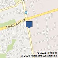 Map Toronto, ON M3J1N6, Canada