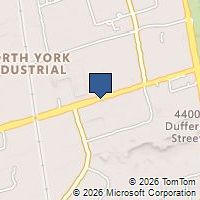 Map Toronto, ON M3J2E5, Canada