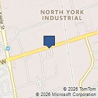Map Toronto, ON M3J2E8, Canada