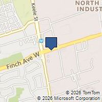 Map Toronto, ON M3J2G6, Canada