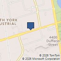 Map Toronto, ON M3J2T2, Canada