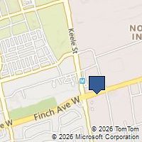 Map Toronto, ON M3J2W1, Canada