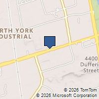 Map Toronto, ON M3J3J4, Canada