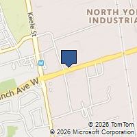 Map Toronto, ON M3J3K2, Canada