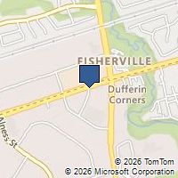 Map Toronto, ON M3J3N3, Canada