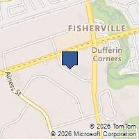 Map Toronto, ON M3J3N4, Canada