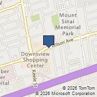 Map Toronto, ON M3K1G7, Canada