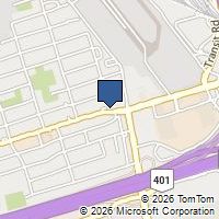 Map Toronto, ON M3K1Z3, Canada