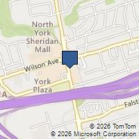 Map Toronto, ON M3M1A2, Canada