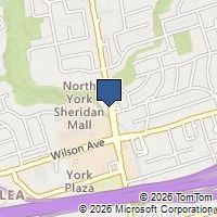 Map Toronto, ON M3M1A4, Canada