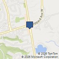 Map Toronto, ON M3M2H7, Canada