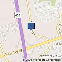 Map Toronto, ON M3N1X1, Canada